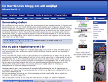 Tablet Screenshot of blogg.targenor.se