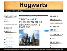 Tablet Screenshot of hogwarts.targenor.se